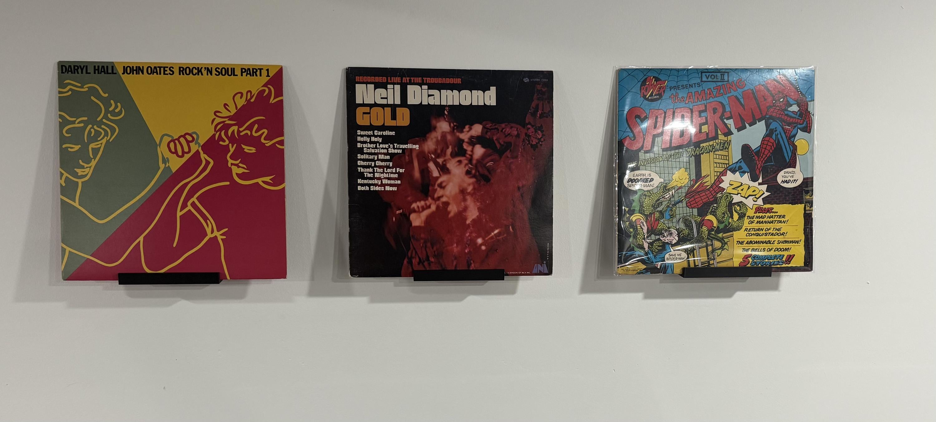 Vinyl Record Display Stand | Wall Mount Album Holder