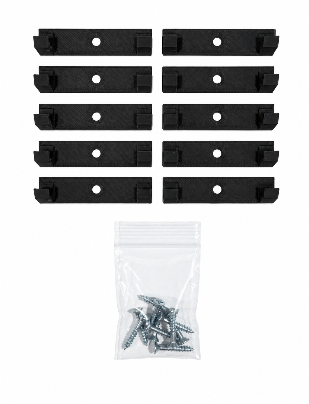 10 Pack Speed Champions wall mounts with screws included