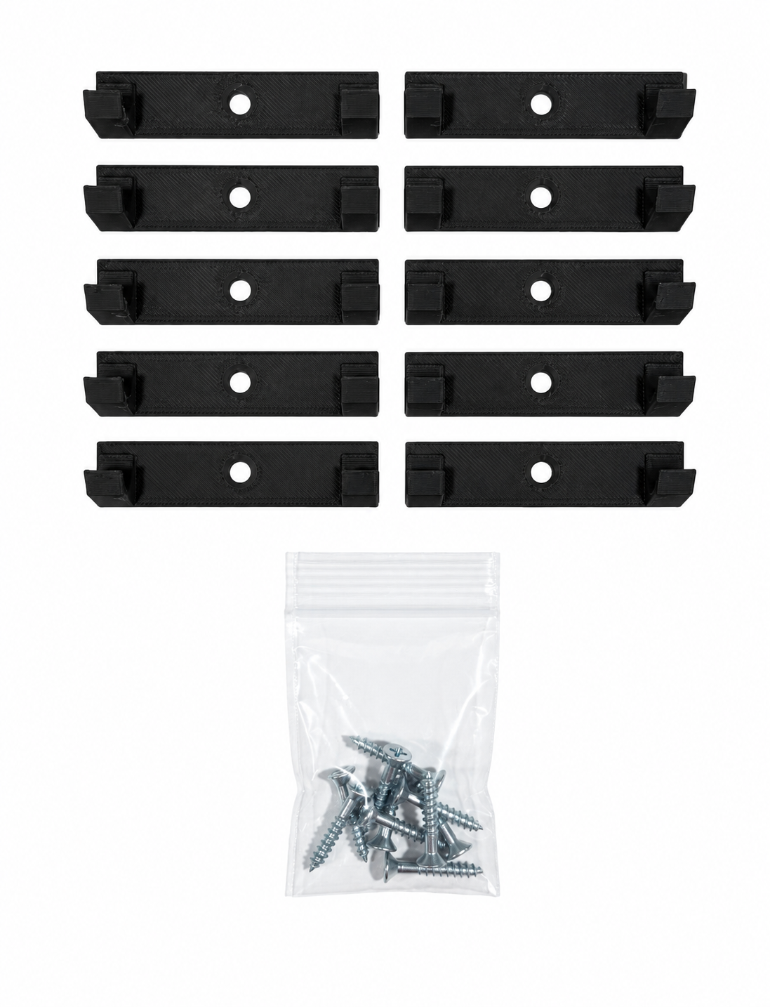 10 Pack Speed Champions wall mounts with screws included